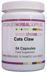 Specialist Herbal Supplies (SHS) Cat's Claw Capsules 54's