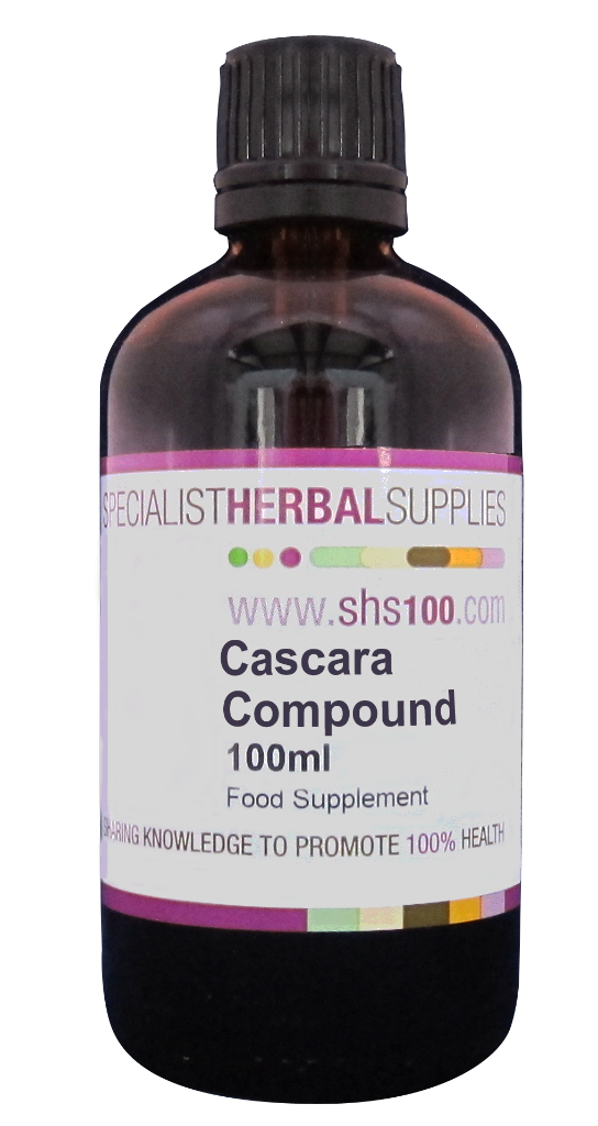 Specialist Herbal Supplies (SHS) Cascara Compound Drops 100ml