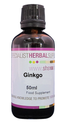 Specialist Herbal Supplies (SHS) Ginkgo Drops 50ml