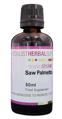 Specialist Herbal Supplies (SHS) Saw Palmetto Drops 50ml