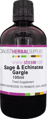 Specialist Herbal Supplies (SHS) Sage & Echinacea Gargle 100ml