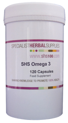 Specialist Herbal Supplies (SHS) SHS Omega 3 Capsules 120's