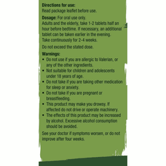Natures Aid SleepEezy® Valerian Tablets 60s
