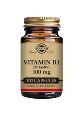 Solgar Vitamin B1 (Thiamin) 100mg 100's