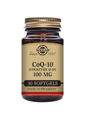 Solgar CoQ-10 100mg 30's SOFTGELS