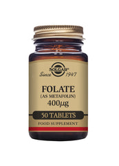 Solgar Folate (as Metafolin) 400ug 50's