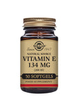 Solgar Natural Source Vitamin E 134mg (200iu) 50 Softgels