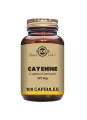 Solgar Cayenne 520mg 100's