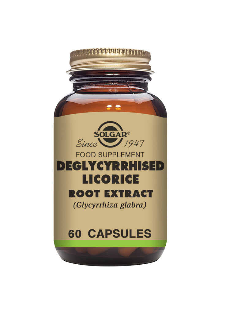 Solgar Deglycyrrhised Licorice Root Extract 60's