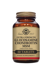 Solgar Extra Strength Glucosamine Chondroitin MSM 60's