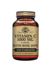 Solgar Vitamin C 1000mg with Rose Hips 250's