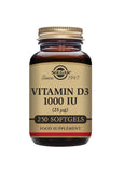 Solgar Vitamin D3 1000iu (25ug) 250 Softgels