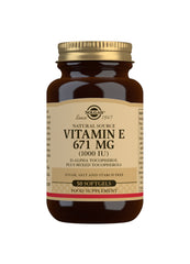 Solgar Natural Source Vitamin E 671mg (1000iu) 50 Softgels