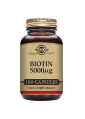 Solgar Biotin 5000ug 100's