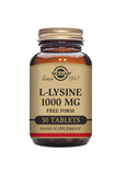 Solgar L-Lysine 1000mg 50's