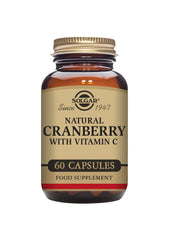 Solgar Natural Cranberry with Vitamin C 60's