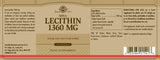 Solgar Lecithin (Soya) 1360mg 250's