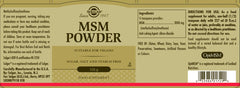 Solgar MSM Powder 226g