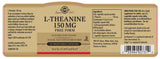 Solgar L-Theanine 150mg 30's