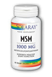 Solaray MSM 1000mg 60's