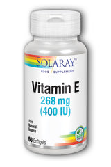 Solaray Vitamin E 400iu 60's