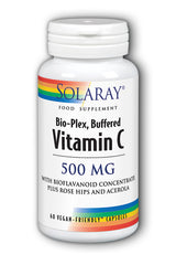 Solaray Vitamin C 500mg (Bio-Plex, Buffered) 60's