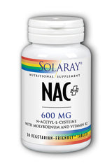 Solaray NAC + 600mg 30's