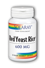 Solaray Red Yeast Rice 600mg 30's