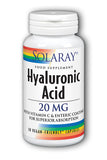 Solaray Hyaluronic Acid 20mg 30's