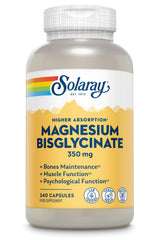 Solaray Magnesium Bisglycinate 350mg 240's