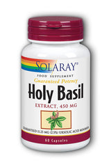 Solaray Holy Basil 450mg 60's