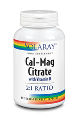 Solaray Cal-Mag Citrate with Vitamin D 90's