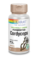 Solaray Organically Grown Fermented Cordyceps Mushroom 60's
