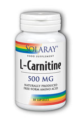 Solaray L-Carnitine 500mg 30's