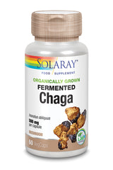 Solaray Organically Grown Fermented Chaga Mushroom 60's