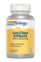 Solaray Calcium Citrate with Vitamin D3 90's