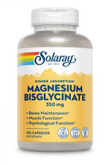Solaray Magnesium Bisglycinate 350mg 120's