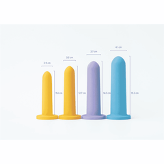 Pelvic Relief Soul Source Silicone Dilator Large Set of 4