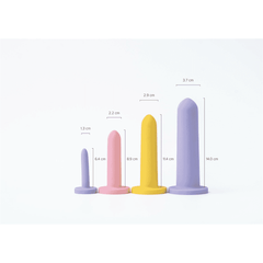 Pelvic Relief Soul Source Silicone Dilator Progressive Set of 4