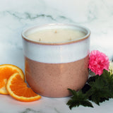 Morning Light Essential Oil Candle | Large Pink Ceramic | 500g