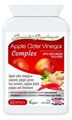 Specialist Supplements Apple Cider Vinegar Complex 120's