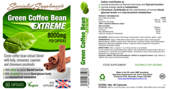 Specialist Supplements Green Coffee Bean EXTREME 60's