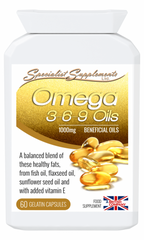Specialist Supplements Omega 3-6-9 Oils 60's