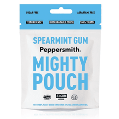 Peppersmith Spearmint Gum Mighty Pouch 33s SINGLE