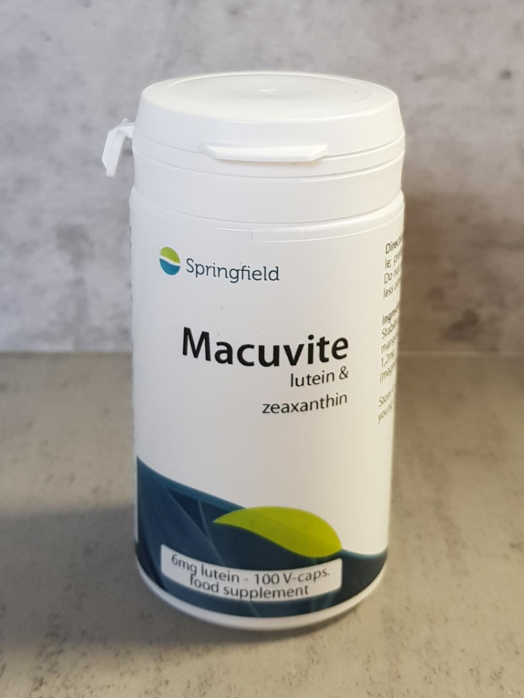 Springfield Nutraceuticals Macuvite 100's