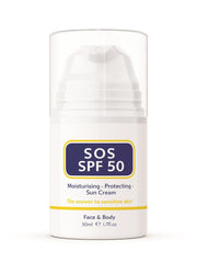 SOS Skincare Serum SOS SPF50 Sun Cream Face & Body 50ml