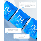 Nu Mind Wellness Stress Support + Live Bacteria 30 Days Supply (DARK BLUE)