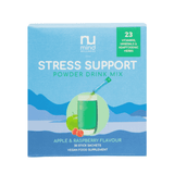 Nu Mind Wellness Stress Support Powder Drink Mix Apple & Raspberry Flavour 30 Sachets (BOX)