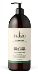 Sukin Signature Cleansing Hand Wash 1ltr
