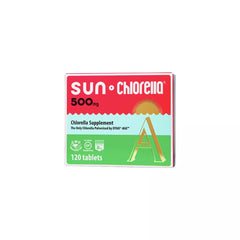 Sun Chlorella 500mg - 120 Tablets | Sun Chlorella USA